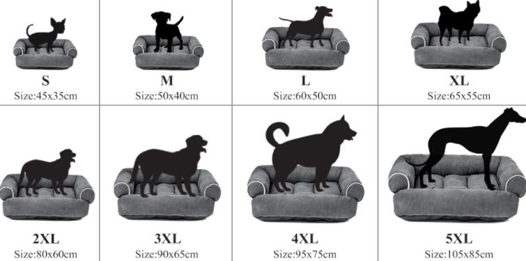 Dog Sofa Bed Sleeping Bag Kennel Cat Puppy Sofa Bed Pet House Winter Warm Beds Cushion